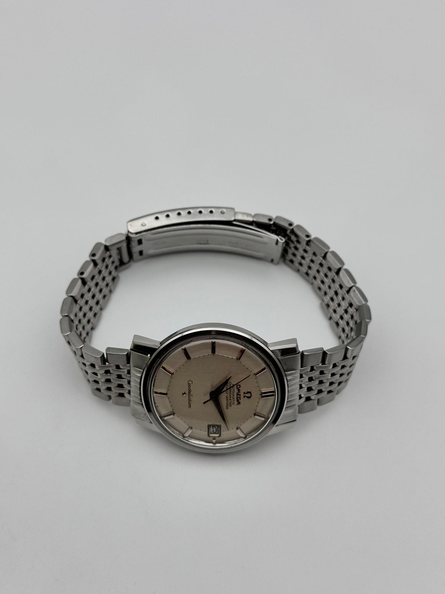 Omega Constellation Automatic Chronometer Date  - Pie Pan - 168.010 Original Bracelet