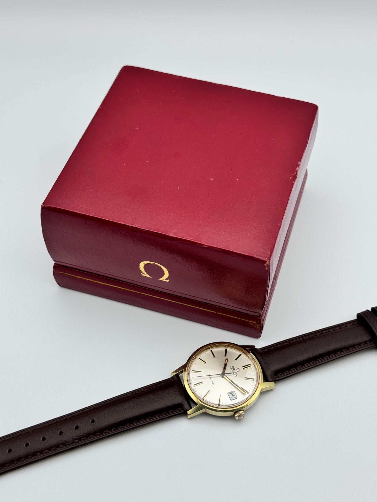 Omega Geneve Automatic Date - 166.0163 - Original Box