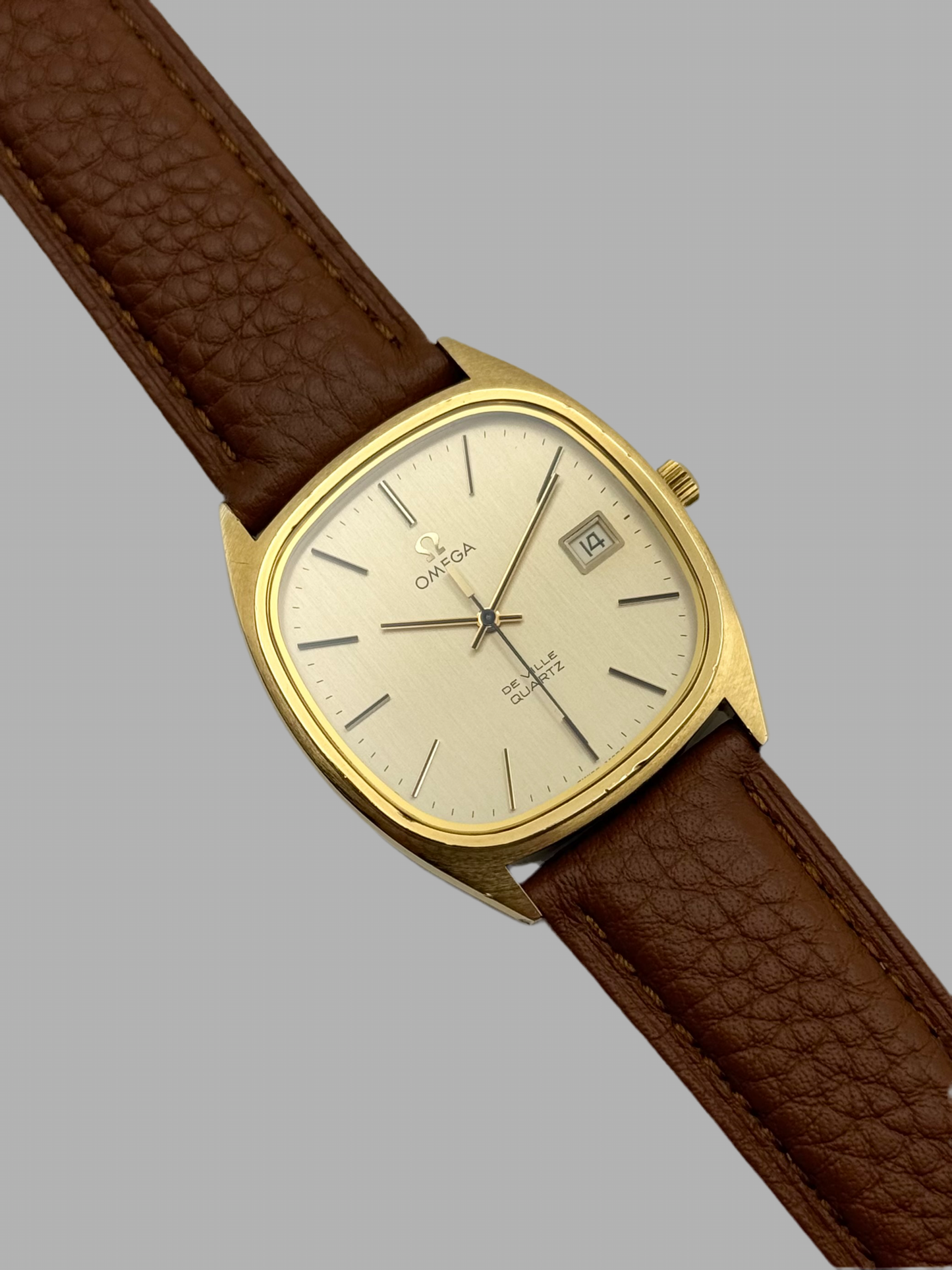 Omega DeVille Quartz Date 192.0034