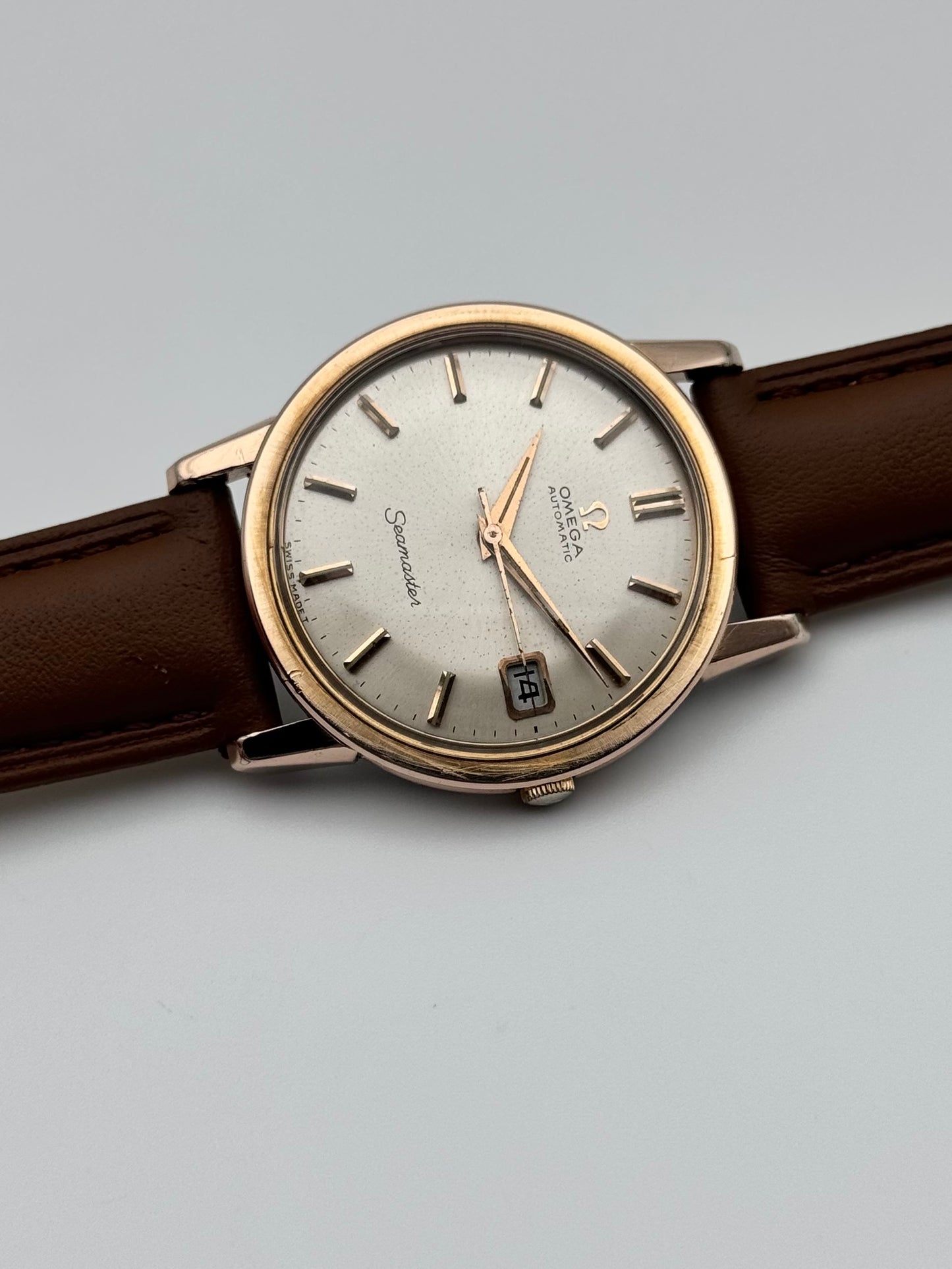 Omega Seamaster Automatic Date - 166.009 - Rose Gold