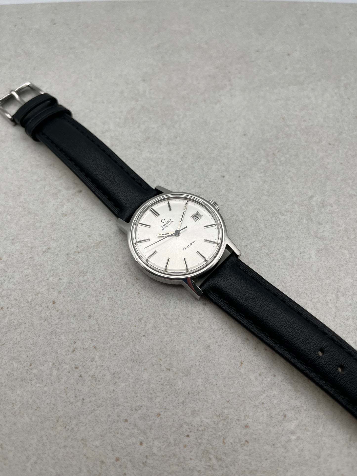 Omega Geneve Automatic Date 166.0098 Original Box