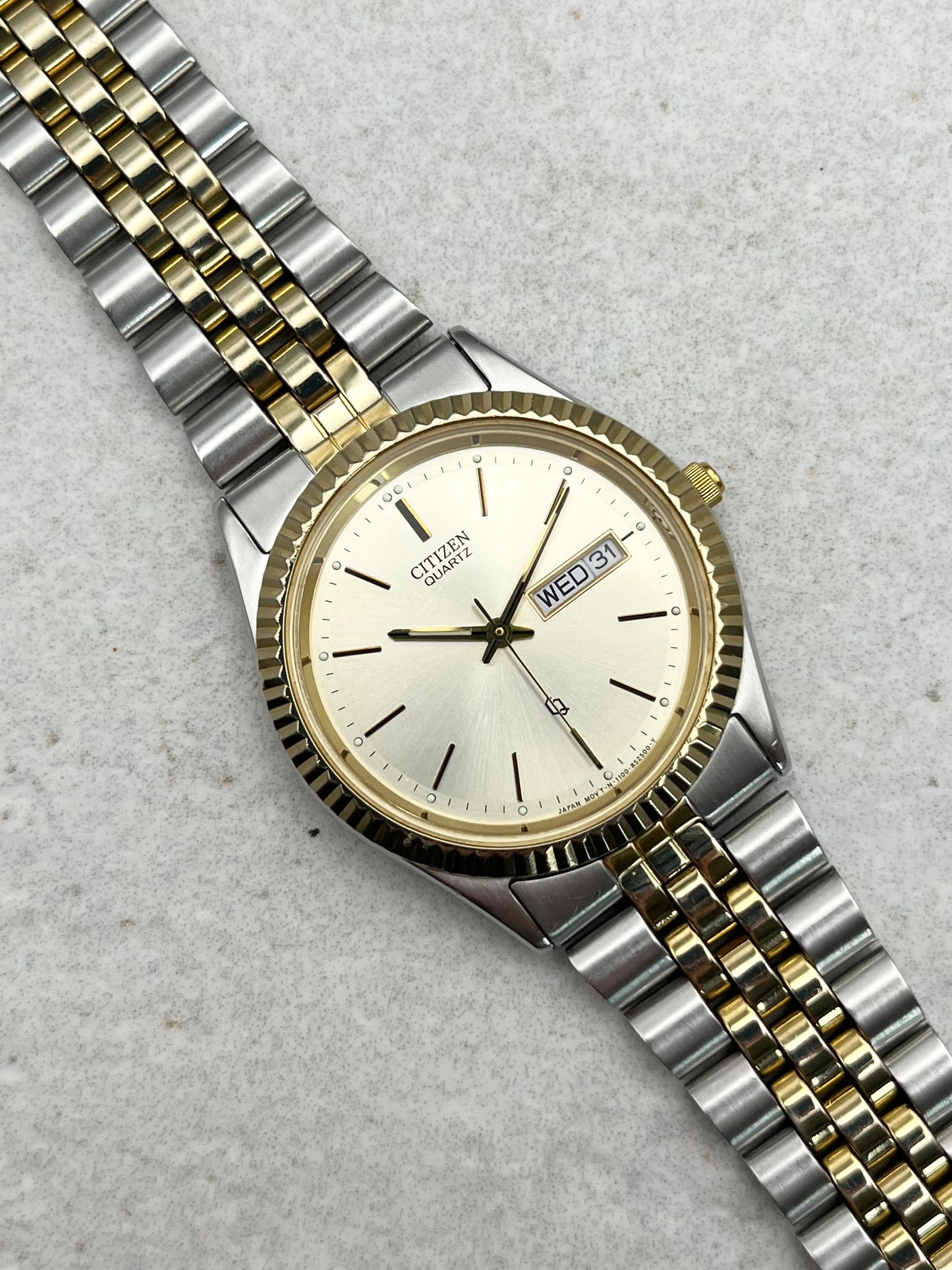 Citizen CQ Quartz Day-Date Jubilee Two Tone