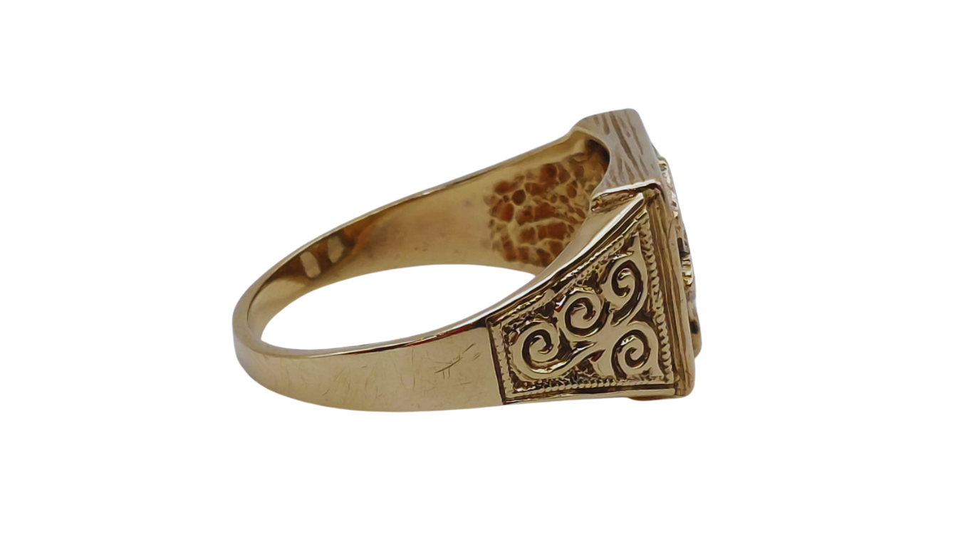 9ct Gold Masonic Ring