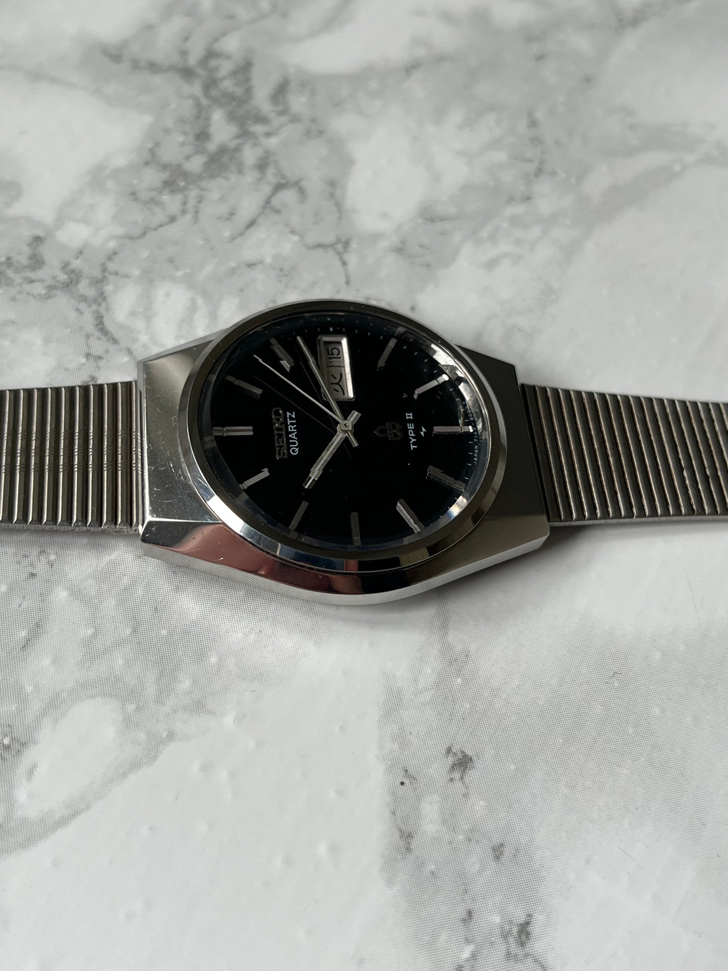 Seiko Type II Quartz Faceted Crystal Ultra Rare