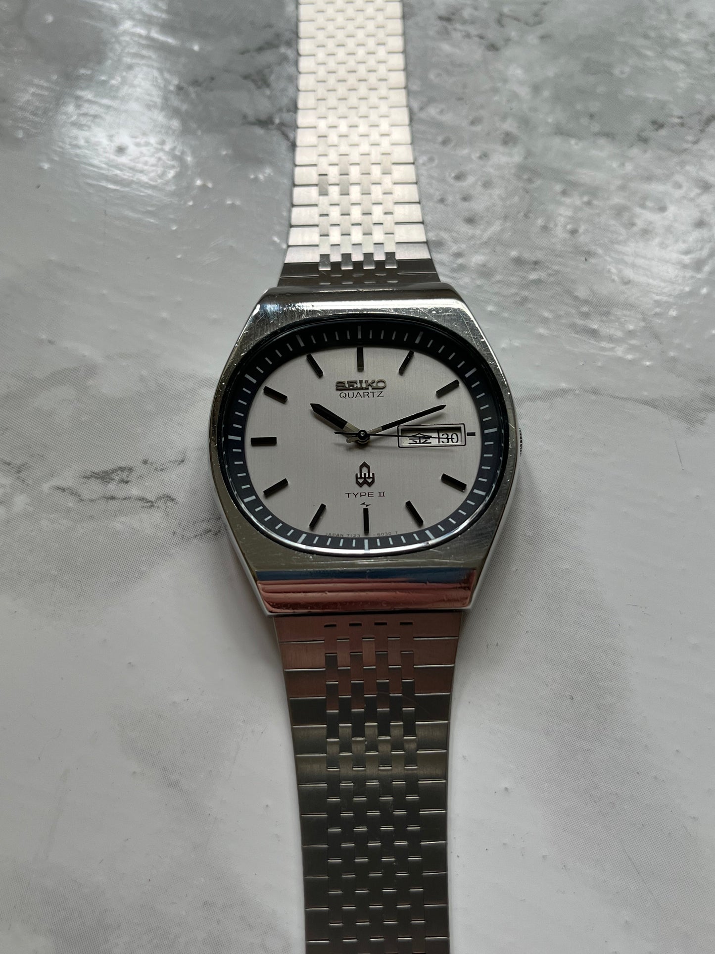 Seiko Type II Quartz Japanese Day-Date 7123-503A