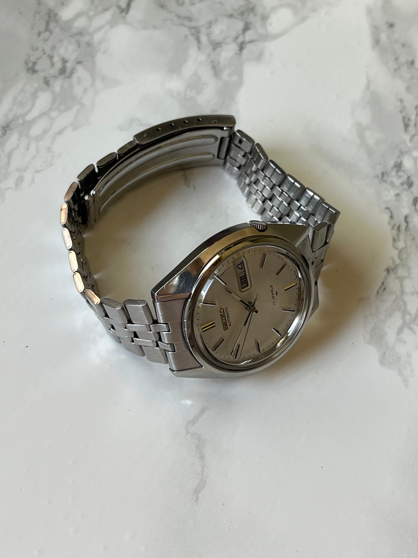 Seiko Automatic Linen Dial 7009-8270-P