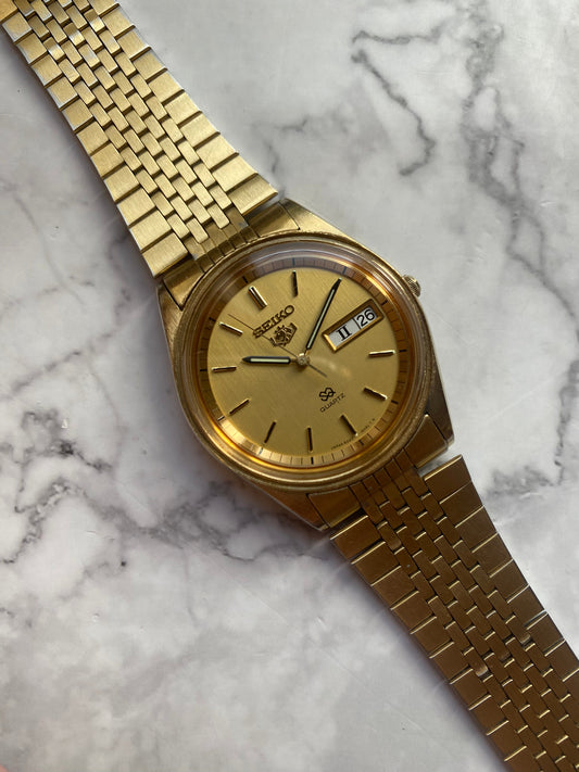 Seiko SQ Quartz Rare Lionhead Dial