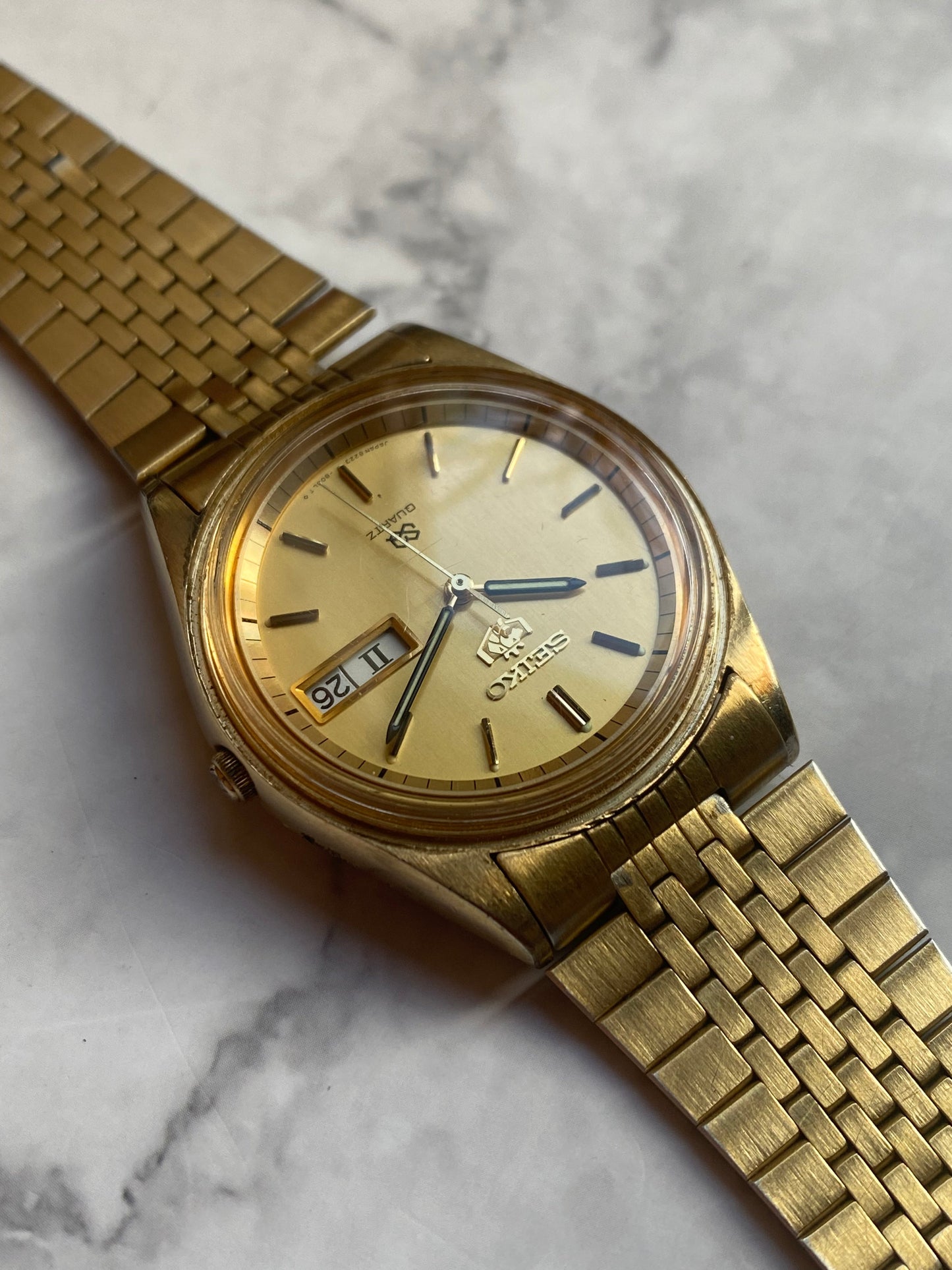 Seiko SQ Quartz Rare Lionhead Dial