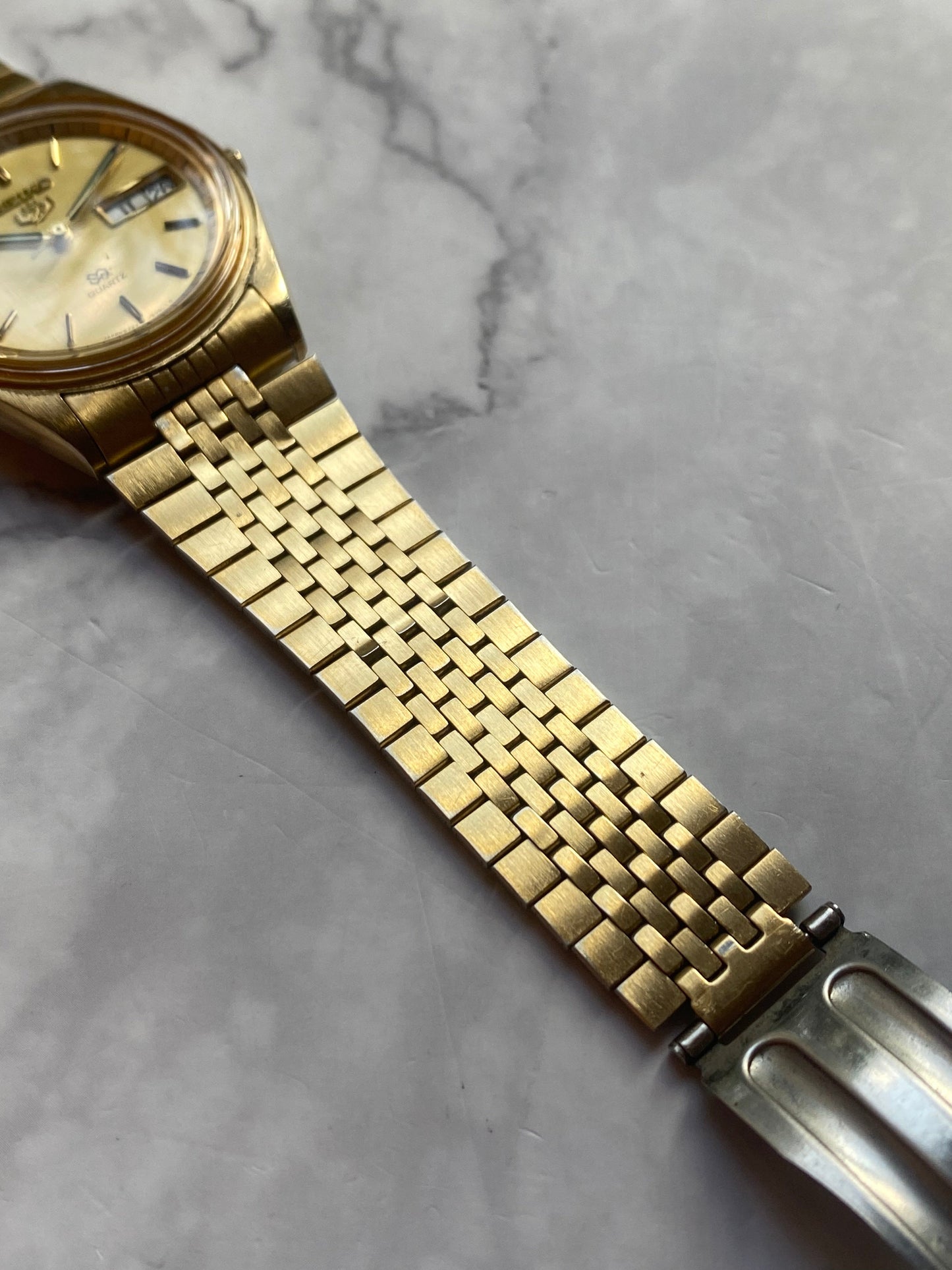 Seiko SQ Quartz Rare Lionhead Dial