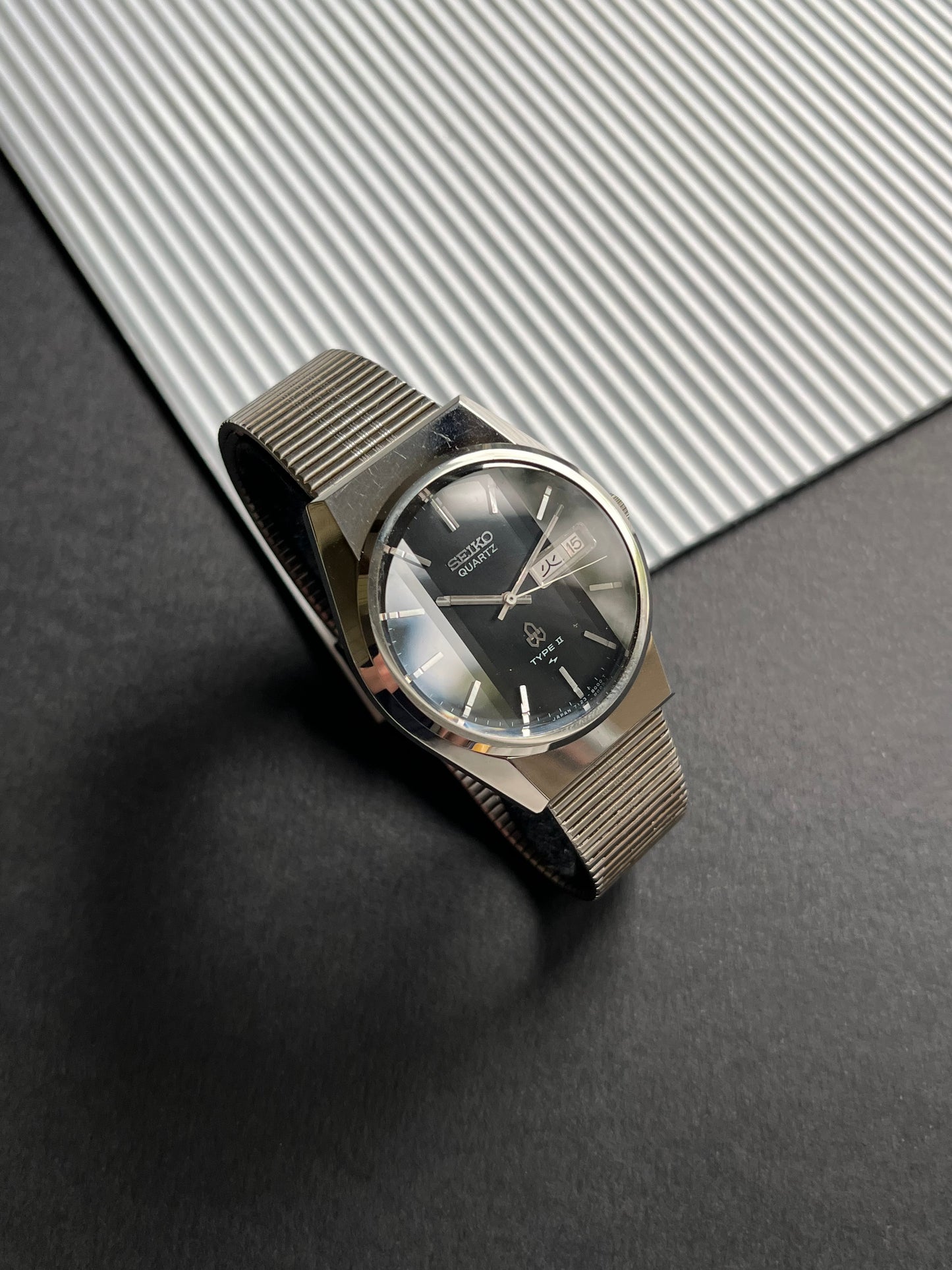 Seiko Type II Quartz Faceted Crystal Ultra Rare