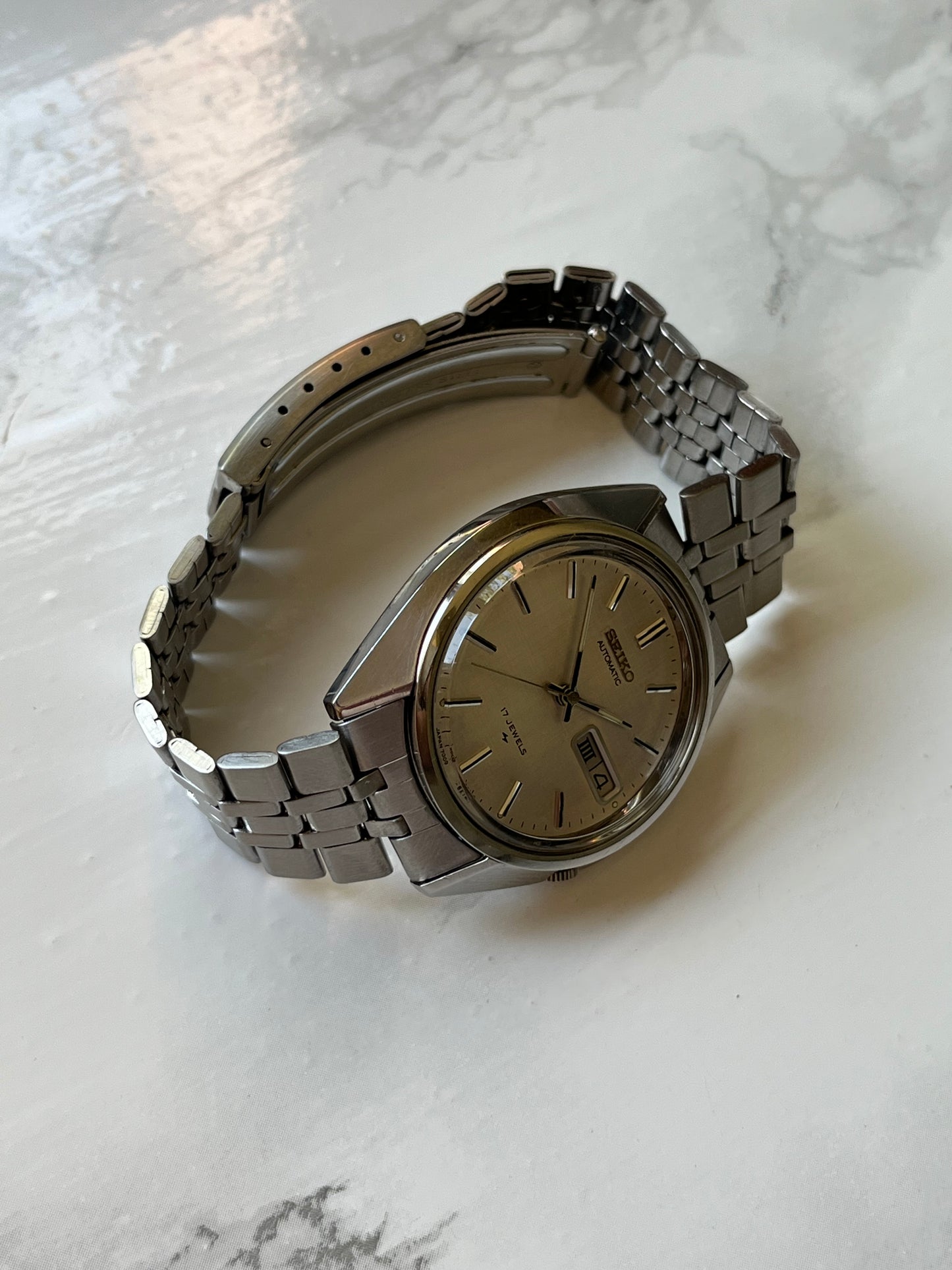 Seiko Automatic Linen Dial 7009-8270-P