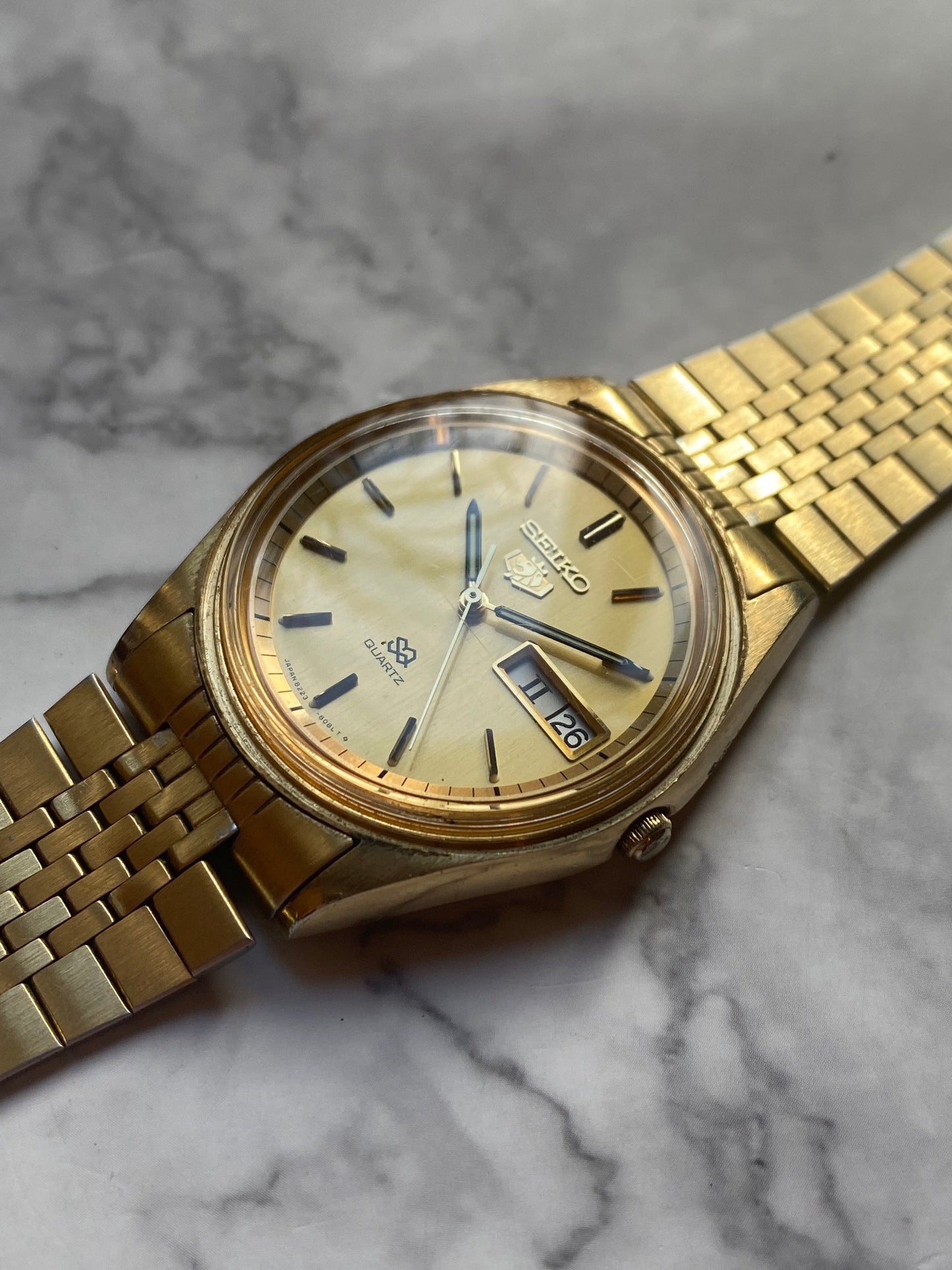 Seiko SQ Quartz Rare Lionhead Dial