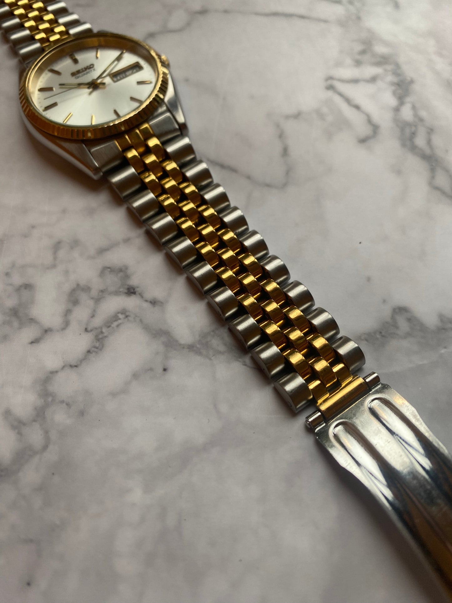 Seiko Quartz “Datejust” 7N43-8110