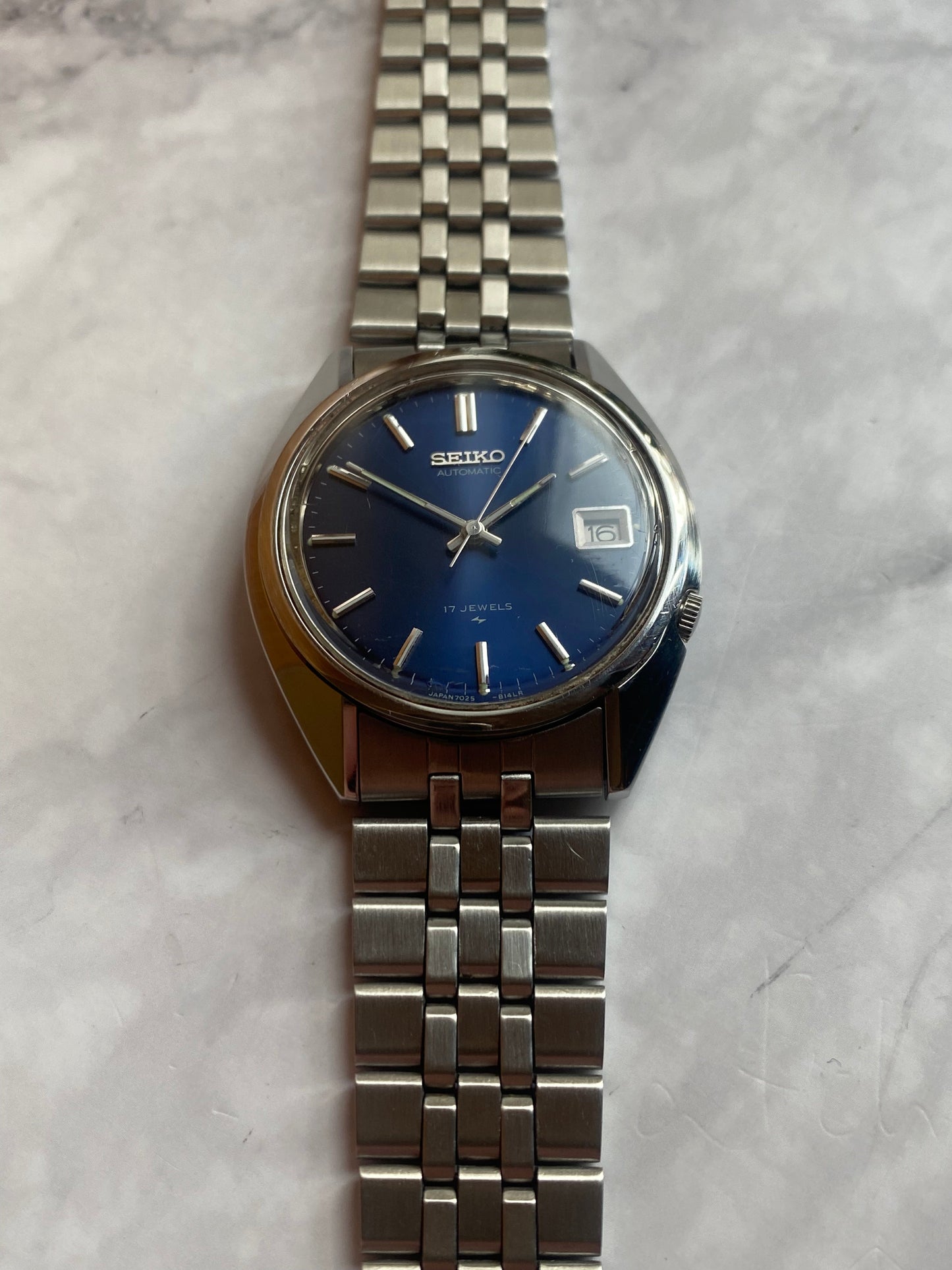 Seiko Automatic 17j 7025-8120-P