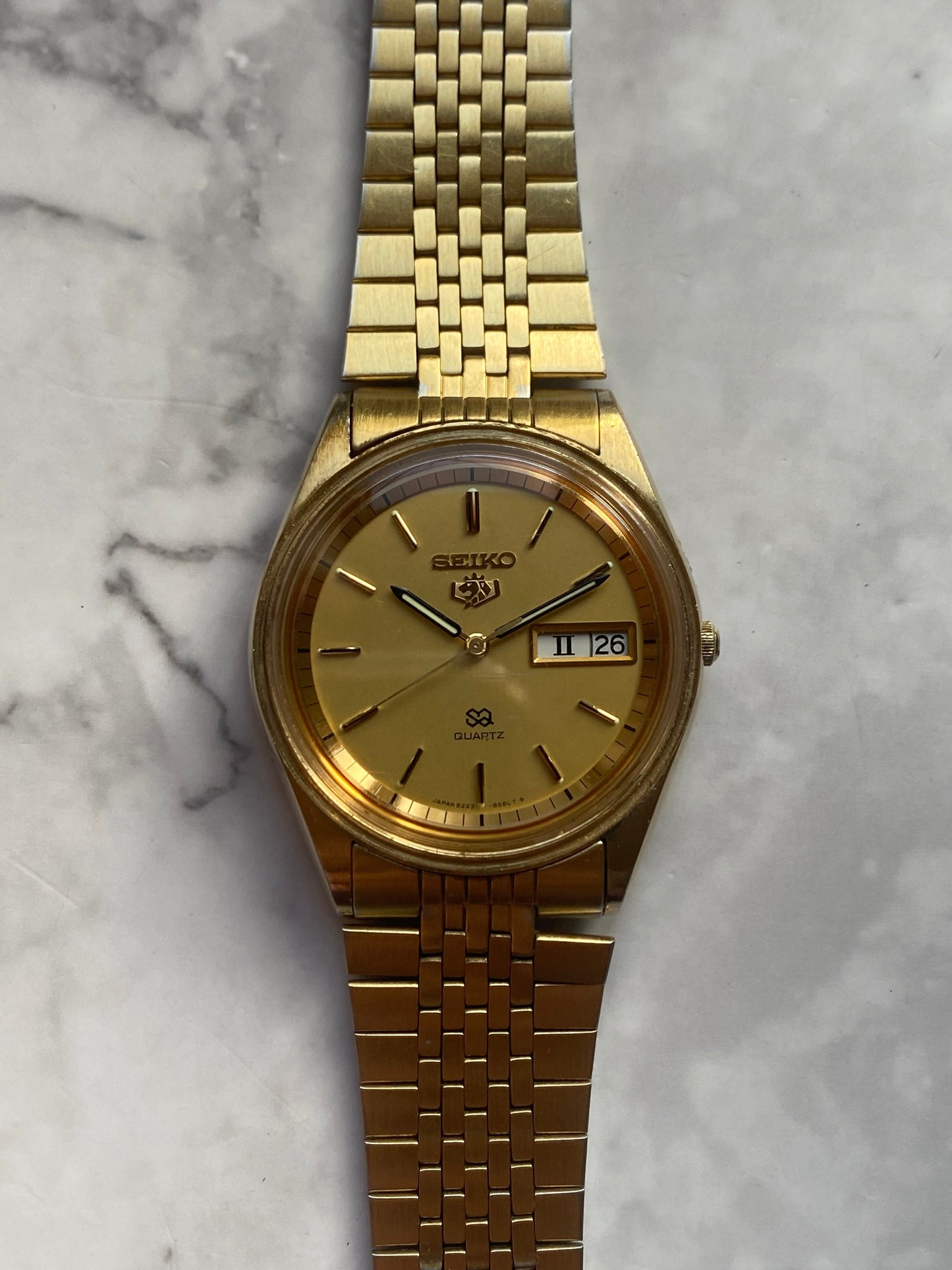 Seiko SQ Quartz Rare Lionhead Dial