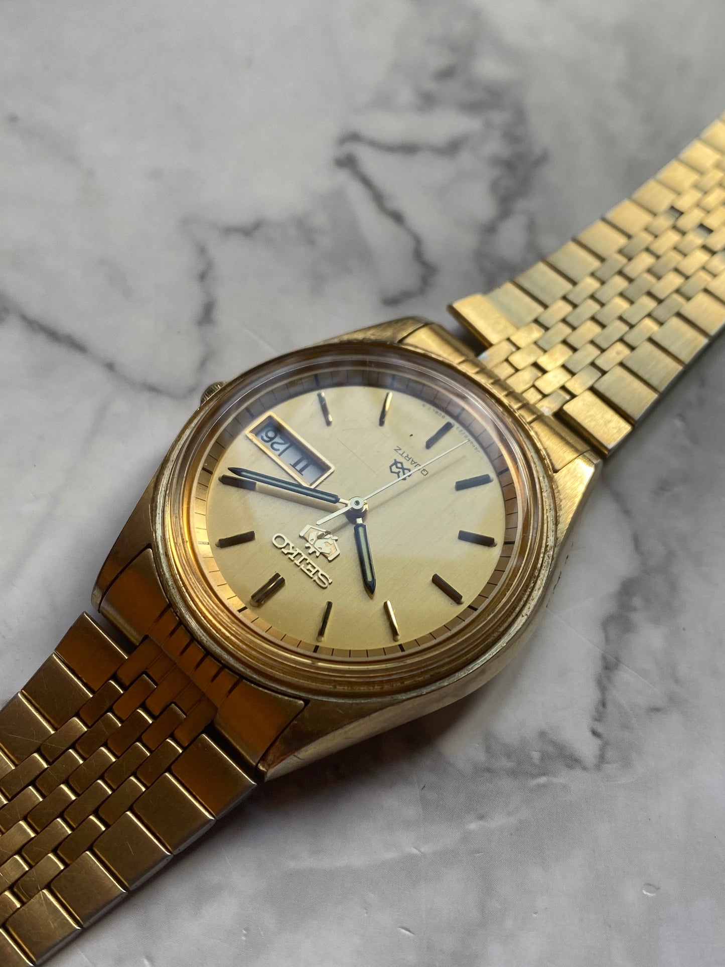 Seiko SQ Quartz Rare Lionhead Dial