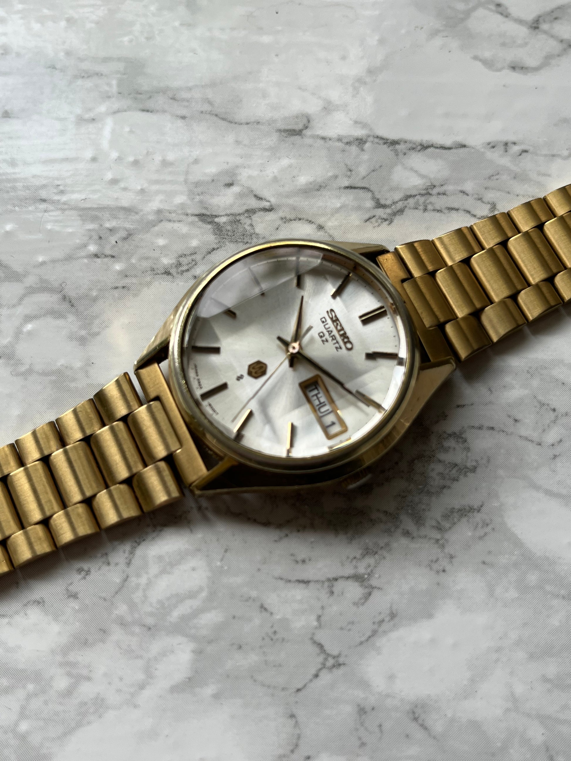 Seiko QZ Quartz Faceted Crystal Rare – The Wrist Watcher