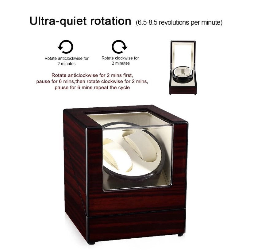 Wooden Watch Winder 2 Piece