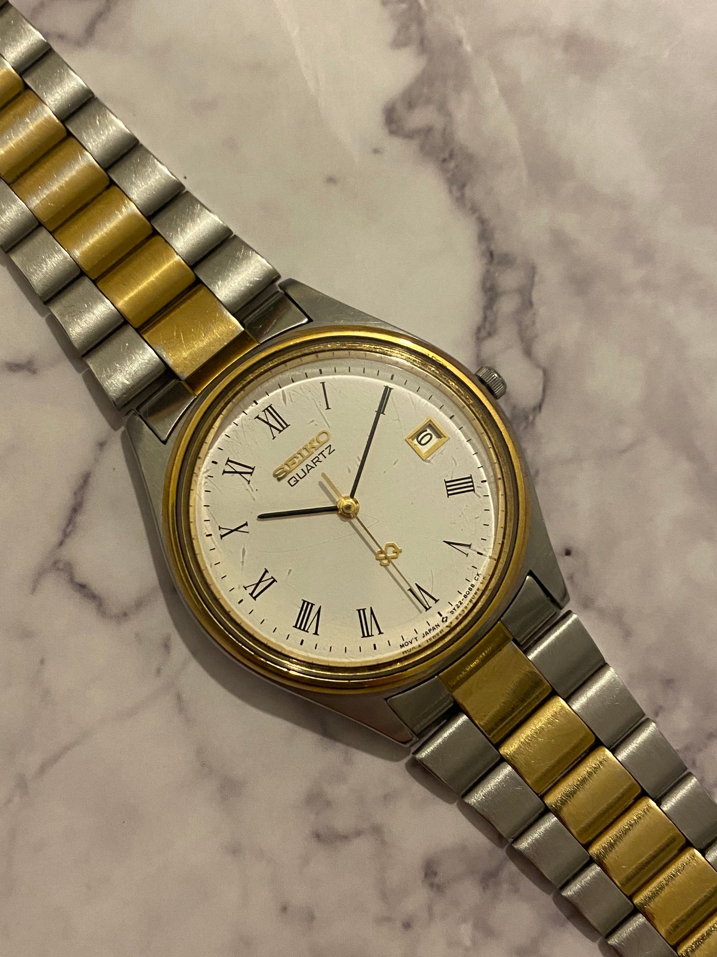 Seiko SQ Quartz Two Tone