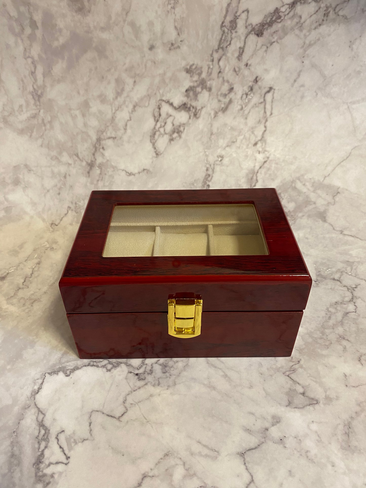 Wooden Watch Display Case - Up to 3 watches