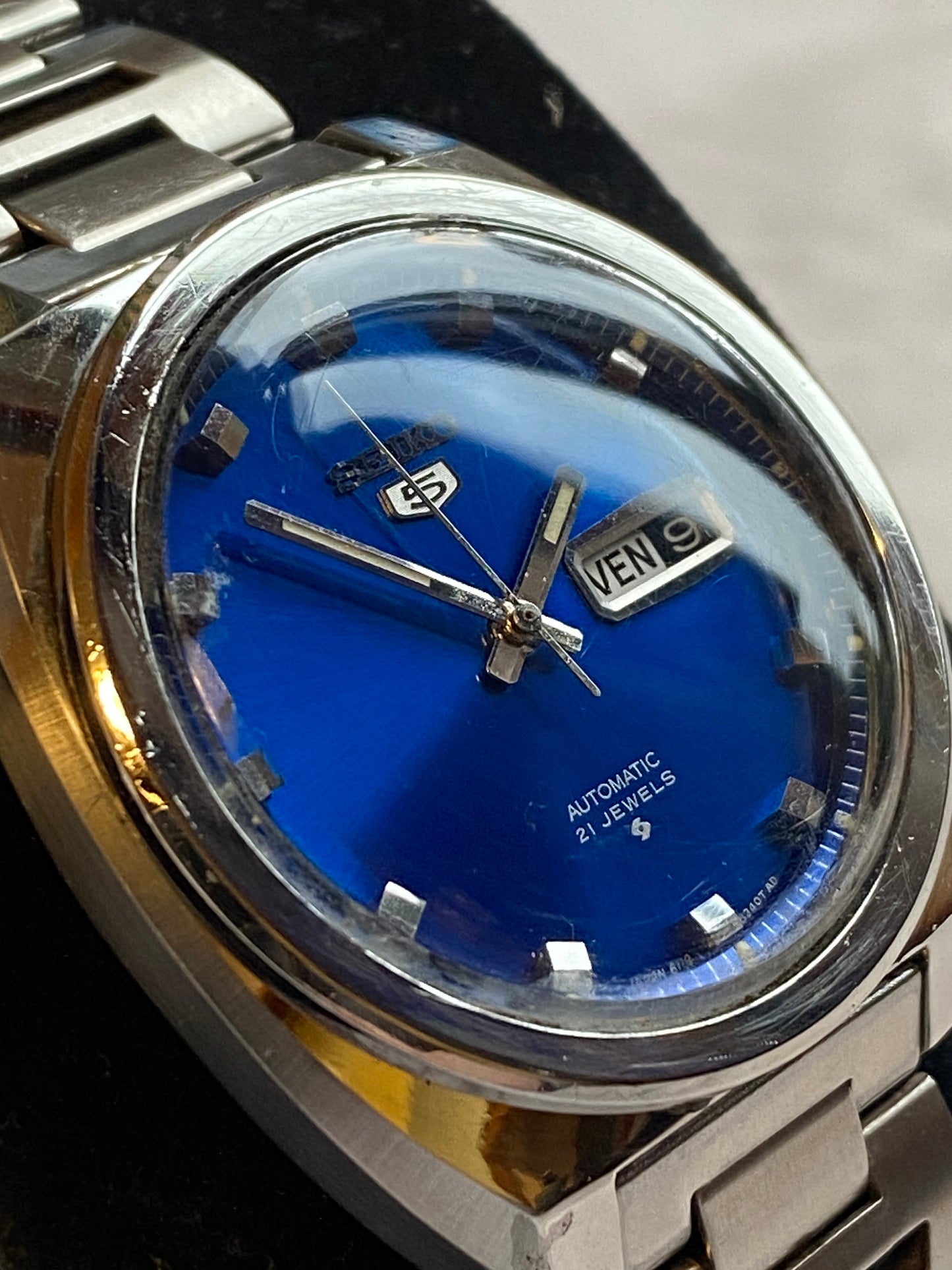 Seiko 5 Saxe Blue