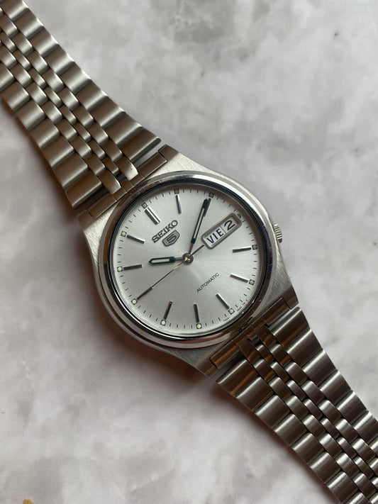 Seiko 5 Automatic Silver Dial