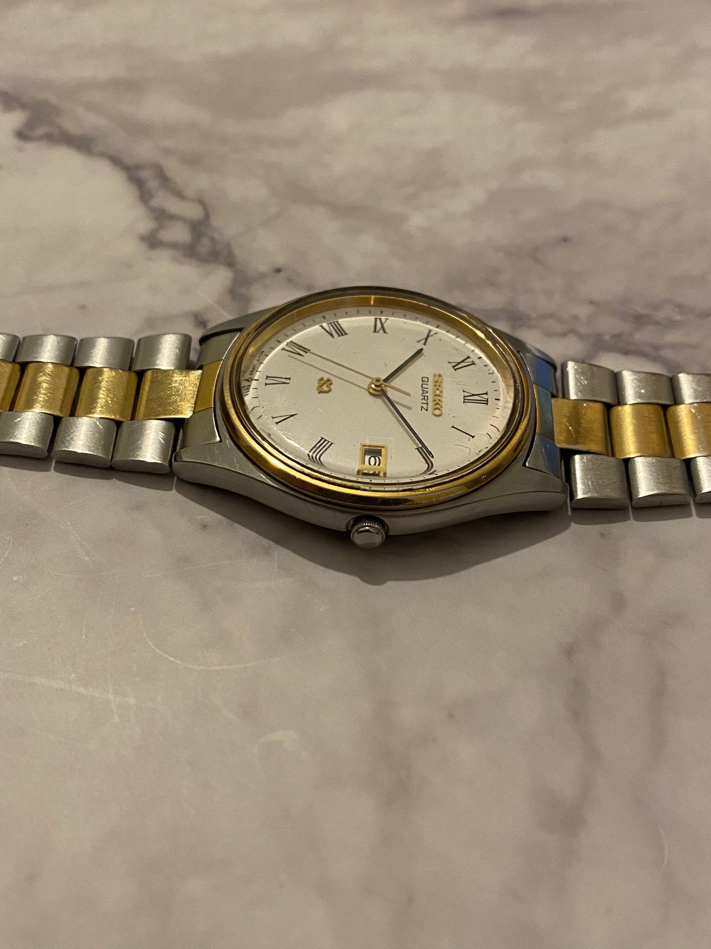 Seiko SQ Quartz Two Tone