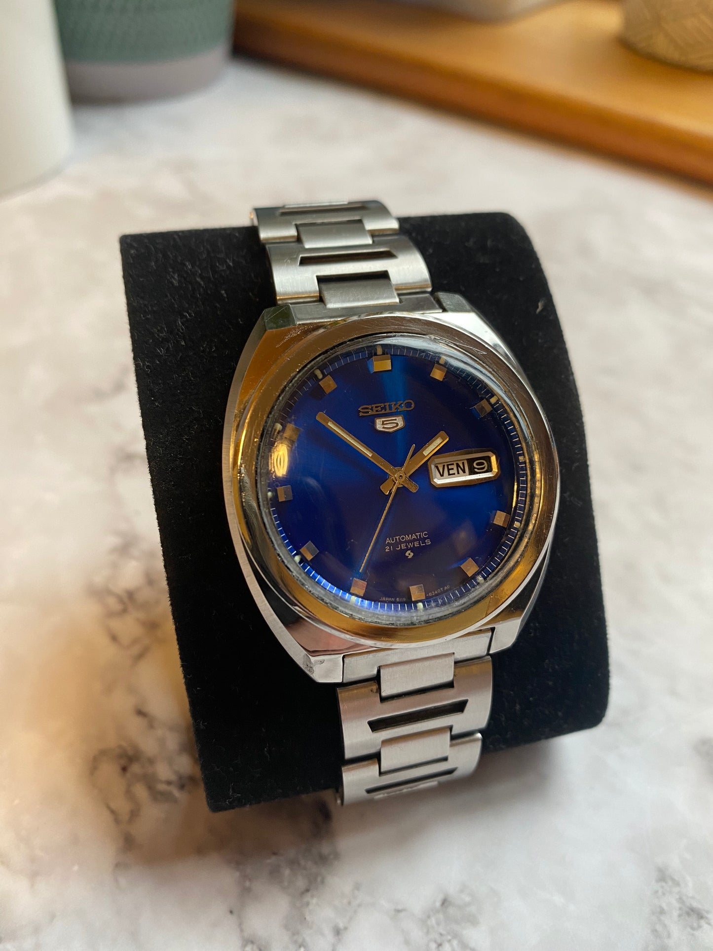 Seiko 5 Saxe Blue