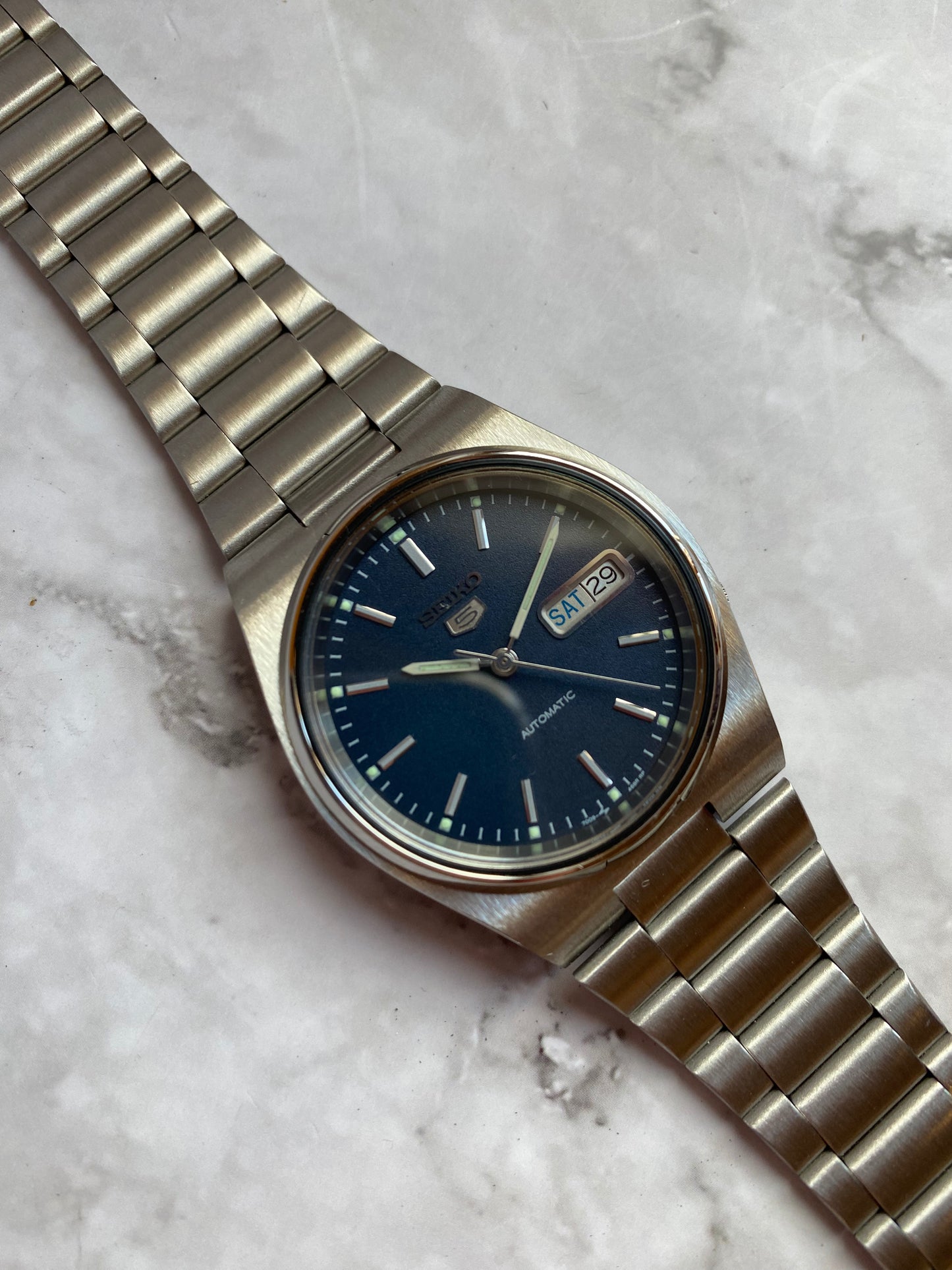 Seiko 5 Automatic 7009-3130 Like New Old Stock