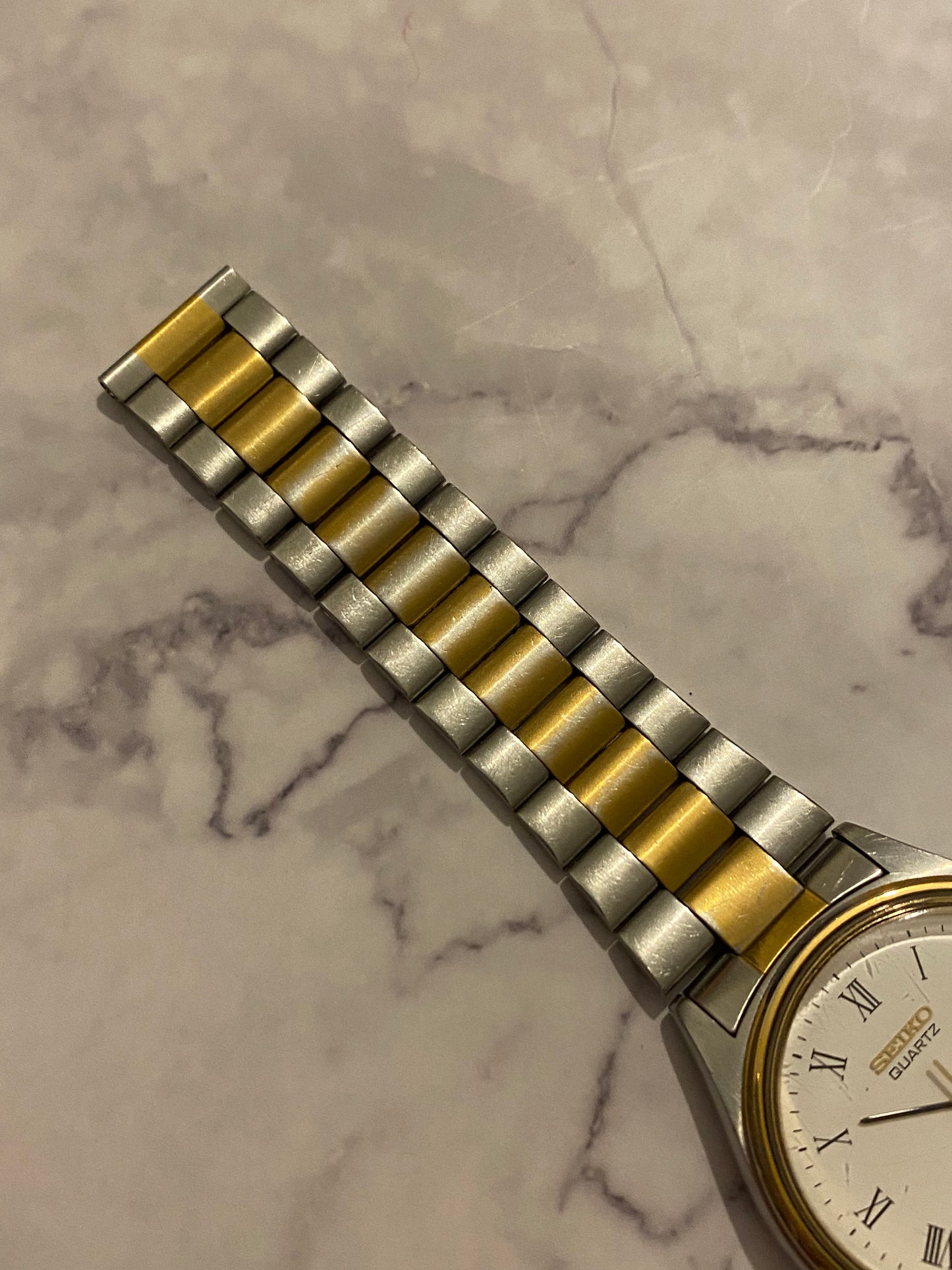 Seiko SQ Quartz Two Tone